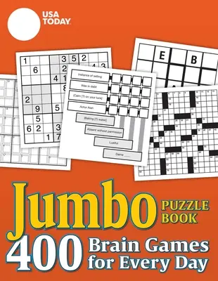 USA Today Jumbo Puzzle Book, 8: 400 de jocuri cerebrale pentru fiecare zi - USA Today Jumbo Puzzle Book, 8: 400 Brain Games for Every Day