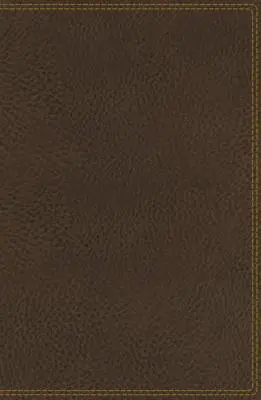 Nasb, Biblia de referință cu o singură coloană, Leathersoft, maro, text 1995, Comfort Print - Nasb, Single-Column Reference Bible, Leathersoft, Brown, 1995 Text, Comfort Print