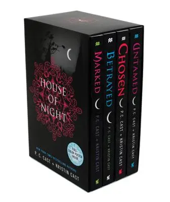 Setul House of Night: Marcat, Trădat, Ales, Neîmblânzit [Cu poster] - House of Night Set: Marked, Betrayed, Chosen, Untamed [With Poster]