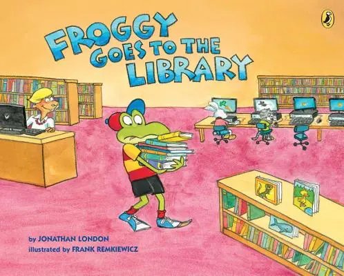 Froggy merge la bibliotecă - Froggy Goes to the Library