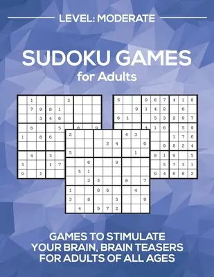 Jocuri Sudoku pentru adulți Nivel: Moderat - Sudoku Games for Adults Level: Moderate