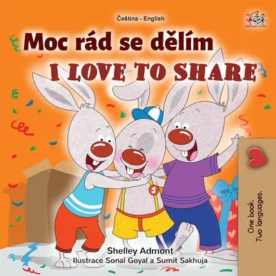 Iubesc să împart (Carte bilingvă engleză cehă pentru copii) - I Love to Share (Czech English Bilingual Book for Kids)