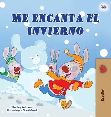 Iubesc iarna (carte spaniolă pentru copii) - I Love Winter (Spanish Children's Book)