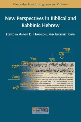Noi perspective în ebraica biblică și rabinică - New Perspectives in Biblical and Rabbinic Hebrew