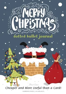 Merry Christmas Dotted Bullet Journal: Mai ieftin și mai util decât o carte!: Mediu A5 - 5.83X8.27 - Merry Christmas Dotted Bullet Journal: Cheaper and More Useful than a Card!: Medium A5 - 5.83X8.27