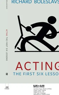 Actoria: Primele șase lecții - Acting: The First Six Lessons
