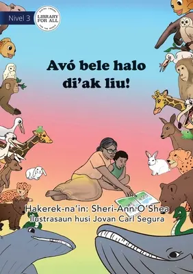 Tot mai bine să-ți citesc - Av bele halo di'ak liu - All The Better To Read To You - Av bele halo di'ak liu
