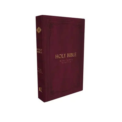 Kjv, Thinline Bible, Large Print, Vintage Series, Leathersoft, Burgundy, Red Letter, Comfort Print: Sfânta Biblie, versiunea King James - Kjv, Thinline Bible, Large Print, Vintage Series, Leathersoft, Burgundy, Red Letter, Comfort Print: Holy Bible, King James Version