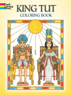 Cartea de colorat King Tut - King Tut Coloring Book