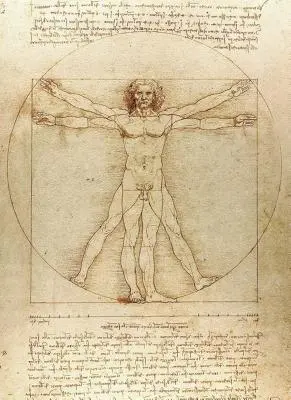 Caietul Omului Vitruvian - Vitruvian Man Notebook