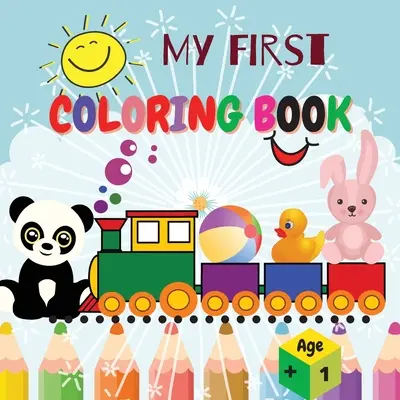 Prima mea carte de colorat: Carte uimitoare pentru copii cu imagini drăguțe și simple de 40 de imagini pentru a învăța vocabularul și abilitățile de colorare pentru copii mici și copii Ear - My first Coloring Book: Amazing Children's Book with Cute & Simple 40 Pictures to Learn vocabulary and Coloring Skills For Toddlers & Kids Ear