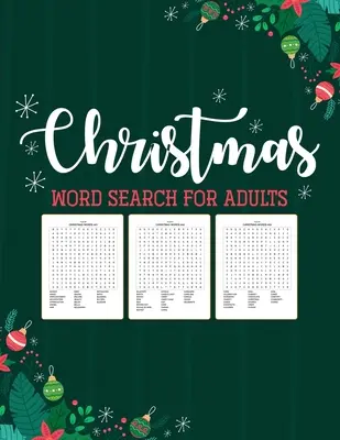 Căutare de cuvinte de Crăciun pentru adulți: Puzzle Book - Distracție de vacanță pentru adulți - Activități Artizanat - Jocuri - Christmas Word Search For Adults: Puzzle Book - Holiday Fun For Adults - Activities Crafts - Games