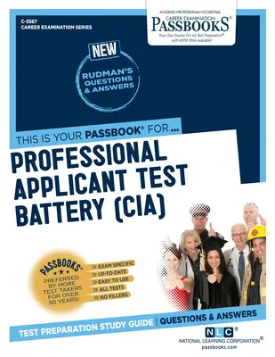 Bateria de teste pentru candidații profesioniști (Cia), 3587 - Professional Applicant Test Battery (Cia), 3587