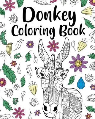 Cartea de colorat Donkey - Donkey Coloring Book