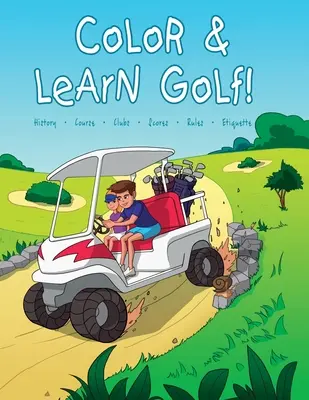 Colorează și învață golf! - Color and Learn Golf!