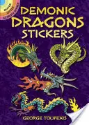 Autocolante cu dragoni demonici - Demonic Dragons Stickers