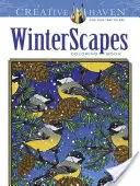 Carte de colorat Creative Haven Winterscapes - Creative Haven Winterscapes Coloring Book