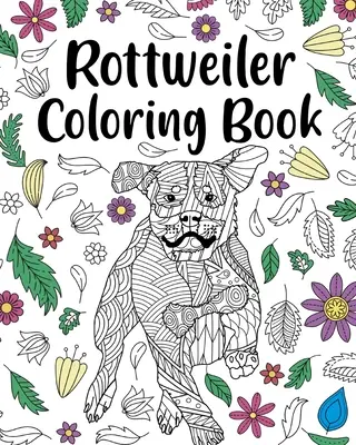 Cartea de colorat Rottweiler - Rottweiler Coloring Book