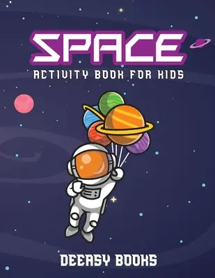 Carte de activități spațiale pentru copii - Space Activity Book for Kids