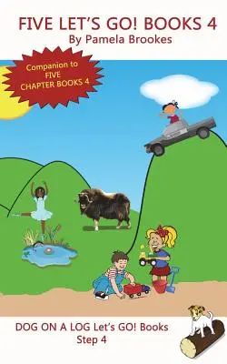 Cinci cărți Let's GO! Books 4: (Step 4) Sound Out Books (systematic decodable) Help Developing Readers, including Those with Dyslexia, Learn to Read - Five Let's GO! Books 4: (Step 4) Sound Out Books (systematic decodable) Help Developing Readers, including Those with Dyslexia, Learn to Read