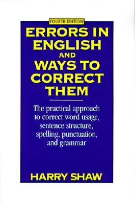 Erori în limba engleză și modalități de a le corecta - Errors in English and Ways to Correct Them