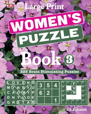 Carte PUZZLE PENTRU FEMEI cu tipar mare 3 - Large Print WOMEN'S PUZZLE Book 3