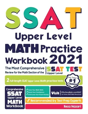 SSAT Upper Level Math Practice Workbook: Cea mai cuprinzătoare revizuire pentru secțiunea de matematică a testului SSAT Upper Level - SSAT Upper Level Math Practice Workbook: The Most Comprehensive Review for the Math Section of the SSAT Upper Level Test
