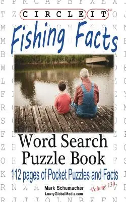 Circle It, Informații despre pescuit, Căutare în cuvinte, Carte puzzle - Circle It, Fishing Facts, Word Search, Puzzle Book