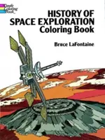 Istoria explorării spațiale Carte de colorat - History of Space Exploration Coloring Book
