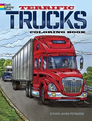 Cartea de colorat Terrific Trucks - Terrific Trucks Coloring Book