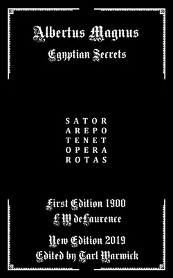 Albertus Magnus: Secretele egiptene - Albertus Magnus: Egyptian Secrets