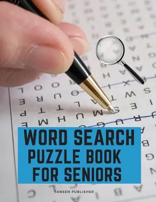 Carte de puzzle Wordsearch pentru seniori - Wordsearch Puzzle Book for Seniors