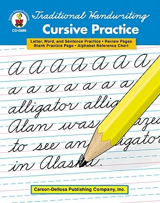 Scriere de mână tradițională: Cursive Practice, Grades 2 - 5 - Traditional Handwriting: Cursive Practice, Grades 2 - 5