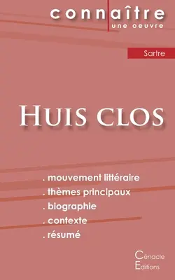 Huis clos de Jean-Paul Sartre (analiză literară completă și rezumat) - Fiche de lecture Huis clos de Jean-Paul Sartre (Analyse littraire de rfrence et rsum complet)