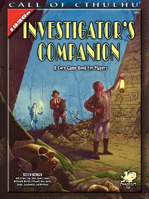 Companionul investigatorului anilor 1920 - 1920s Investigator Companion