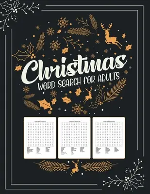 Căutare de cuvinte de Crăciun pentru adulți: Puzzle Book - Distracție de vacanță pentru adulți și copii - Activități Meșteșuguri - Jocuri - Christmas Word Search For Adults: Puzzle Book - Holiday Fun For Adults and Kids - Activities Crafts - Games