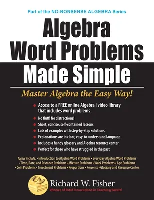 Probleme de algebră cu cuvinte făcute simplu - Algebra Word Problems Made Simple