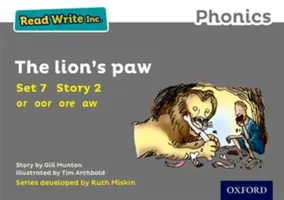 Read Write Inc. Phonics: Grey Set 7 Storybook 2 Lăbuța leului - Read Write Inc. Phonics: Grey Set 7 Storybook 2 The Lion's Paw