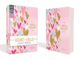 Niv, Biblia Sfântă Heart of Gold, Copertă cartonată, Ediție cu litere roșii, Comfort Print - Niv, Heart of Gold Holy Bible, Hardcover, Red Letter Edition, Comfort Print