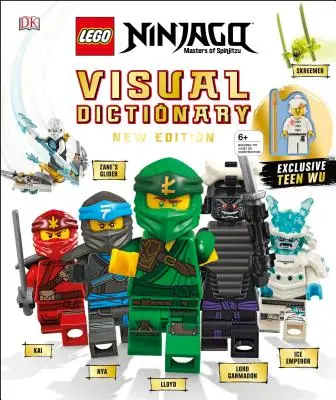 Dicționar vizual Lego Ninjago, ediție nouă: Cu minifigurina exclusivă Teen Wu [Cu jucărie] - Lego Ninjago Visual Dictionary, New Edition: With Exclusive Teen Wu Minifigure [With Toy]