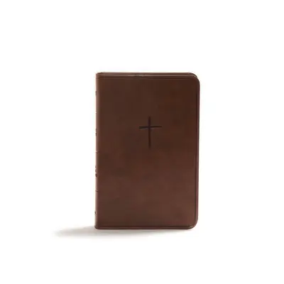 Biblia compactă KJV, maro Leathertouch, ediție valoroasă - KJV Compact Bible, Brown Leathertouch, Value Edition
