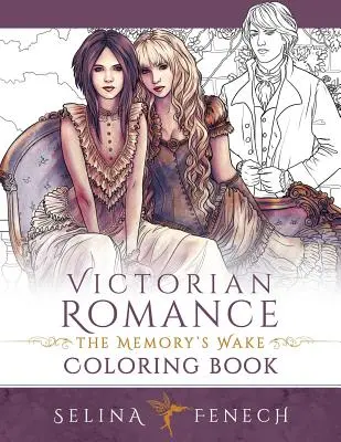 Romantism victorian - Cartea de colorat The Memory's Wake - Victorian Romance - The Memory's Wake Coloring Book