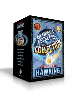 Cheia secretă a lui George Colecția completă în broșură: Cheia secretă a lui George către Univers; Vânătoarea de comori cosmice a lui George; George și Big Bang-ul; George - George's Secret Key Complete Paperback Collection: George's Secret Key to the Universe; George's Cosmic Treasure Hunt; George and the Big Bang; George