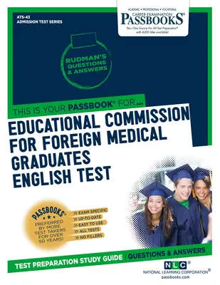 Comisia de învățământ pentru absolvenții de medicină din străinătate - Test de limba engleză (Ecfmg/Et), Volume 43 - Educational Commission for Foreign Medical Graduates English Test (Ecfmg/Et), Volume 43
