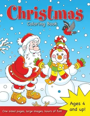 Carte de colorat de Crăciun pentru copii de 4-8 ani! - Christmas Coloring Book for Kids Ages 4-8!