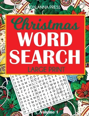 Christmas Word Search Puzzles, imprimare mare - Christmas Word Search Puzzles, Large Print