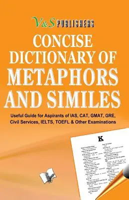 Dicționar concis de metafore și similii - Concise Dictionary of Metaphors and Similies