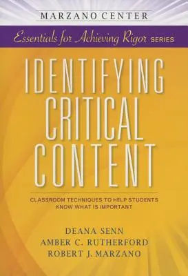 Identificarea conținutului critic - Identifying Critical Content