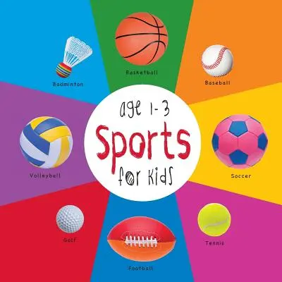 Sporturi pentru copii de 1-3 ani (Engage Early Readers: Children's Learning Books) - Sports for Kids age 1-3 (Engage Early Readers: Children's Learning Books)