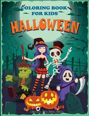 Halloween Carte de colorat pentru copii - Halloween Coloring Book for Kids